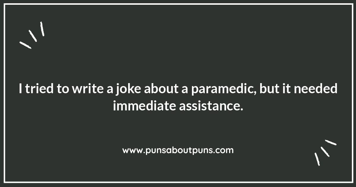 Paramedic Puns: A Dose of Humor for First Responders