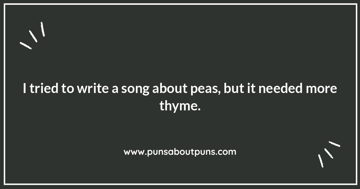 Pea Puns: Cracking Up with Comedy