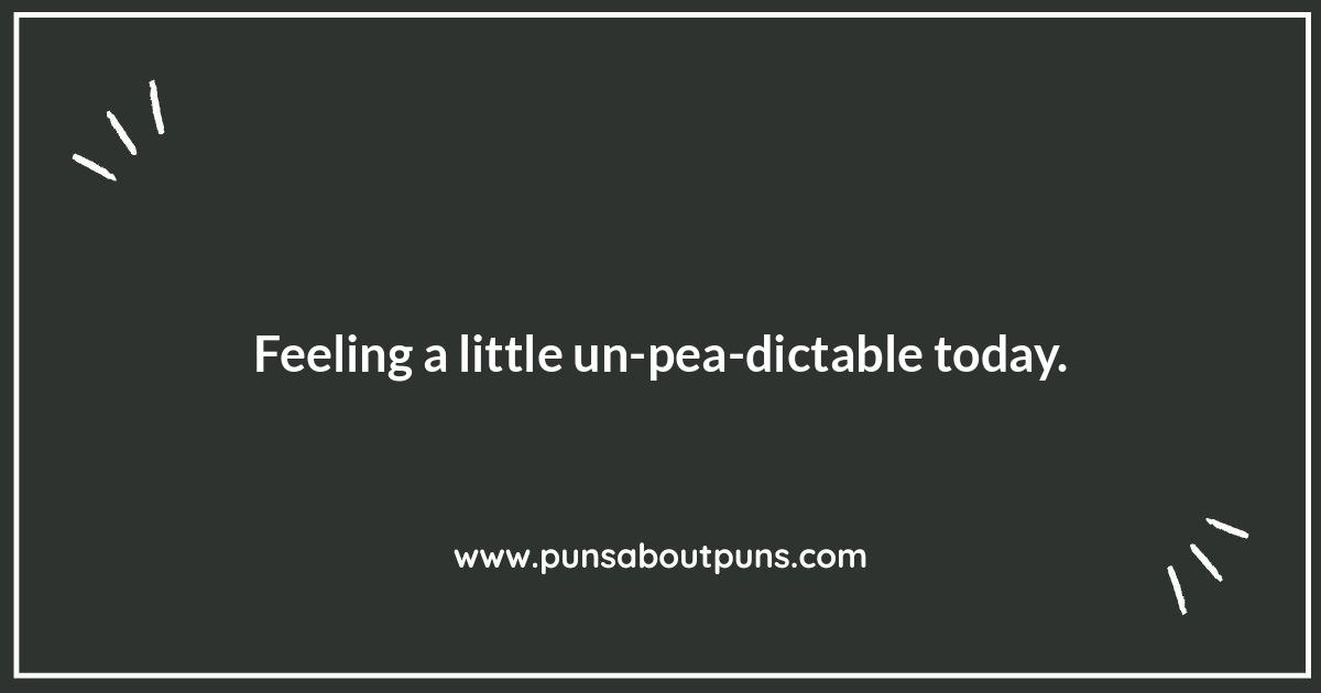 Pea Puns for Instagram: Caption Perfection
