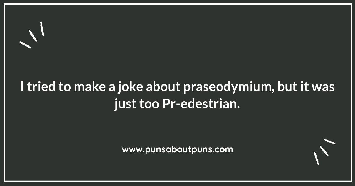 Periodic Table Jokes: Bonding Over Laughter