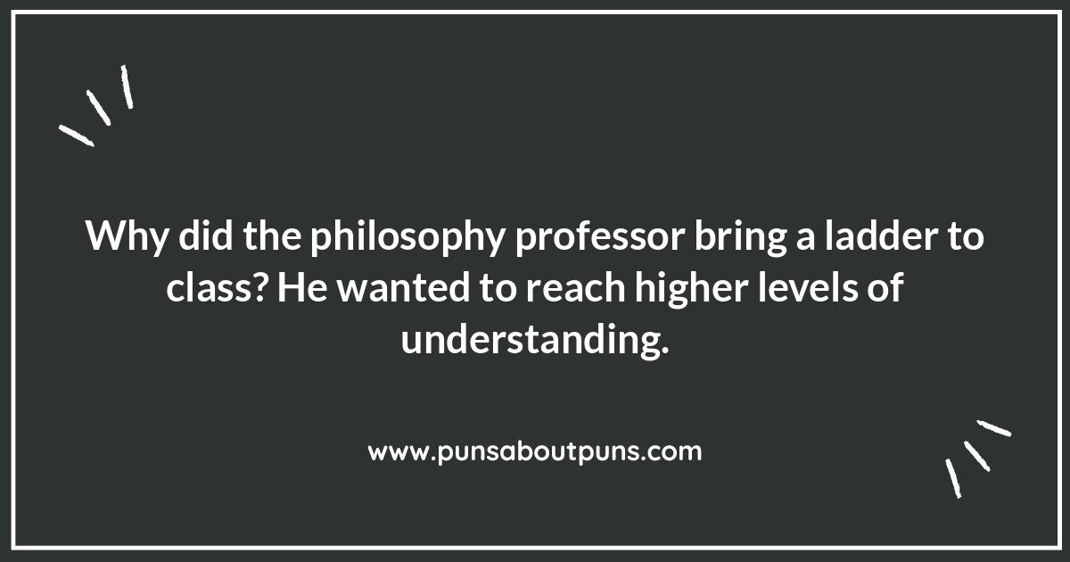 Philosophy Professor Puns: Existentially Funny Insights