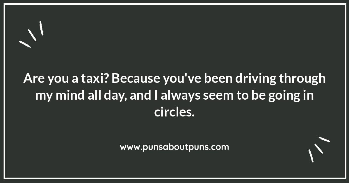 Pick Up Lines and Taxi Driver Jokes
