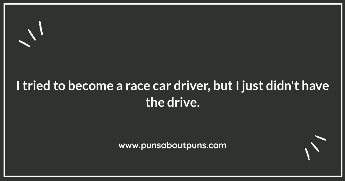 Pit Stop for Puns: The Funniest Race Car Driver Jokes