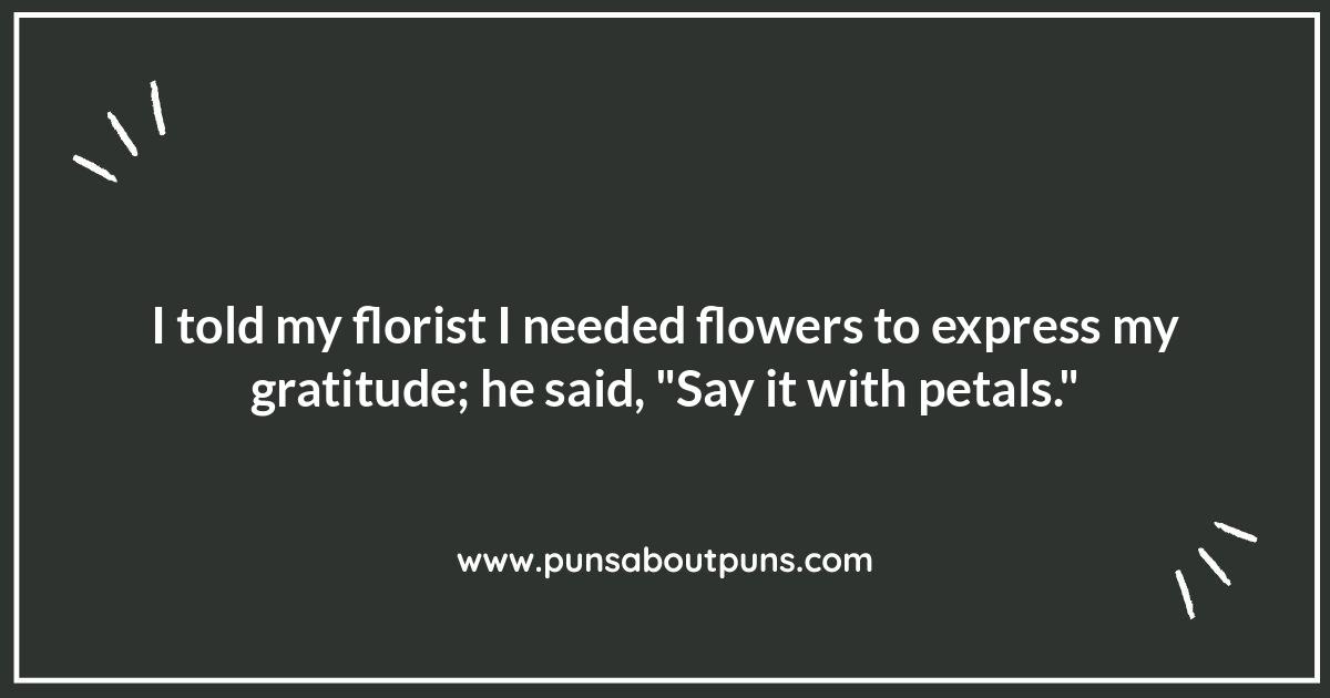 Plant One On Me: Corny Florist Jokes That Will Grow on You