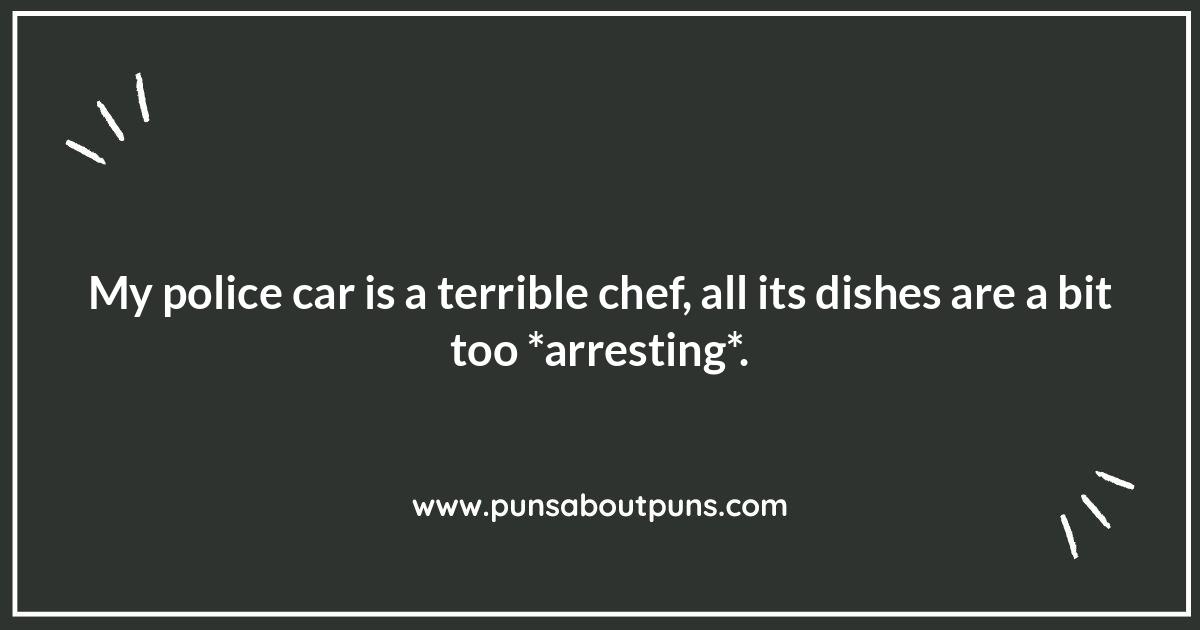 Police Car Puns and One-Liners: Quick Wit on the Beat