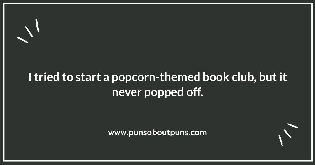 Popcorn Puns: A Salty and Sweet Source of Humor