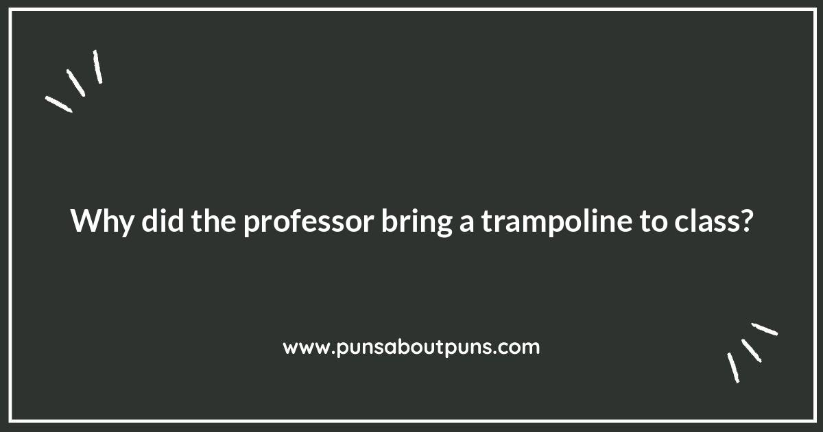 Professor Puns: A Scholarly Dose of Humor