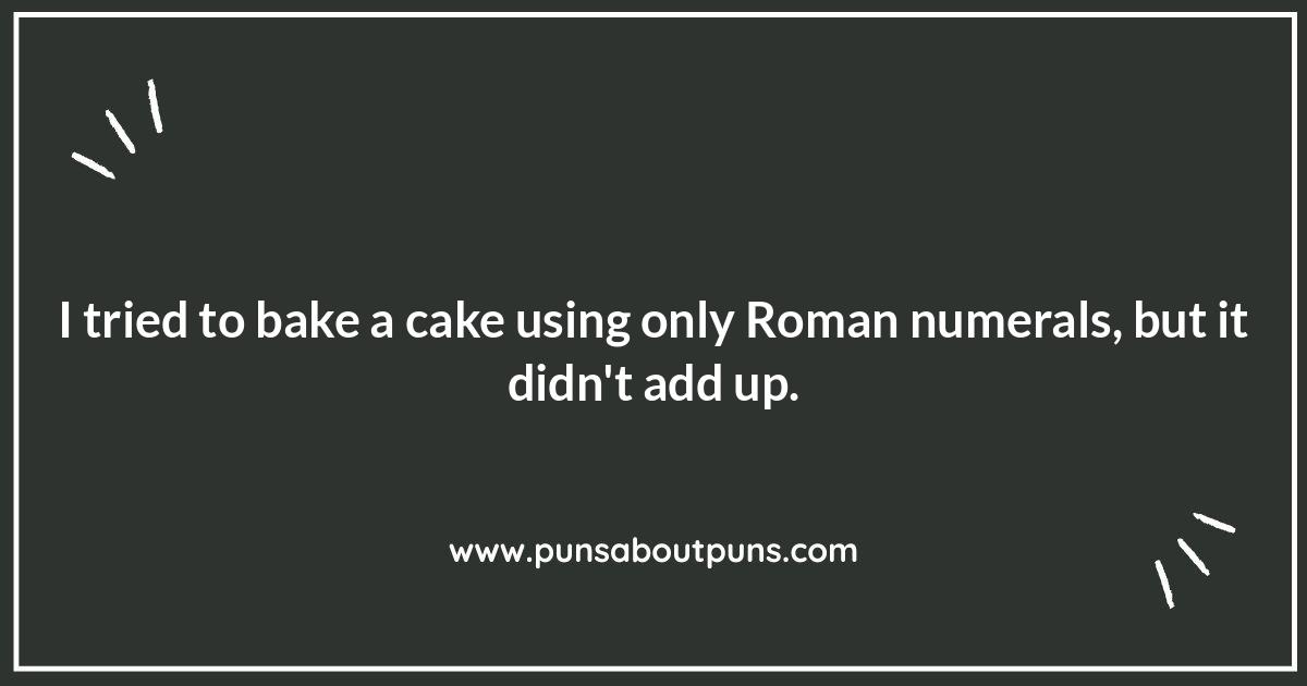 Proof is in the Pudding: Historical Pastry Jokes