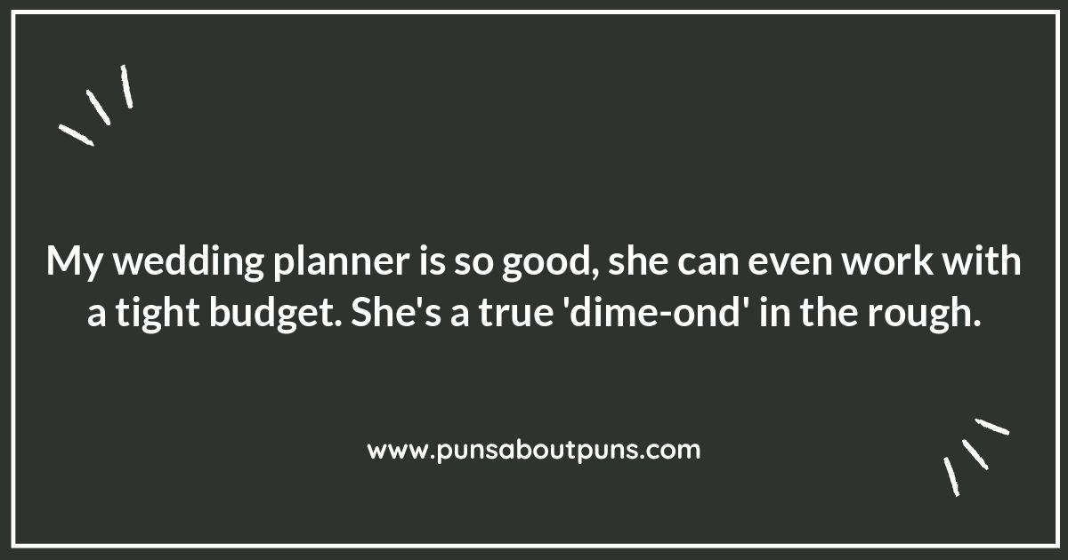 Pun-tastic Wedding Planner Humor: Making Light of Logistics