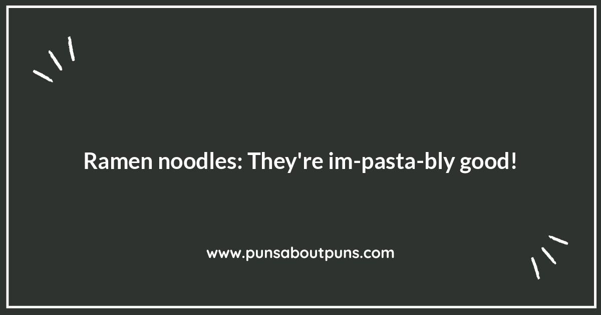 Ramen Puns: A Deliciously Cheesy Collection