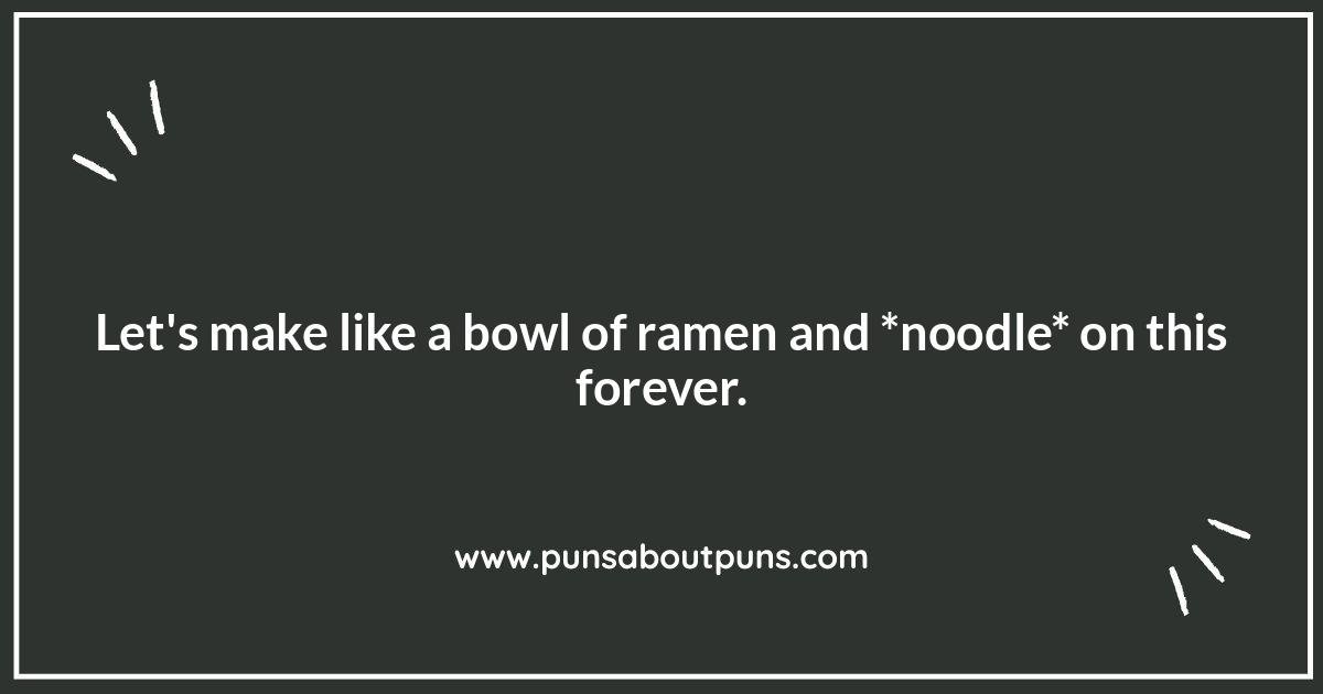Ramen Puns and Pick-Up Lines: Spice Up Your Love Life