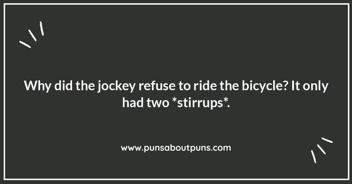 Riding High with Jockey Puns and Wordplay
