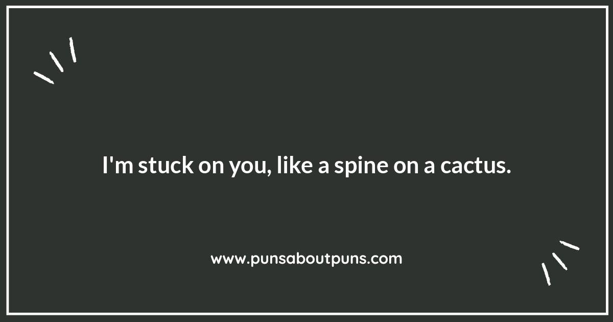 Romantic Cactus Puns: Say