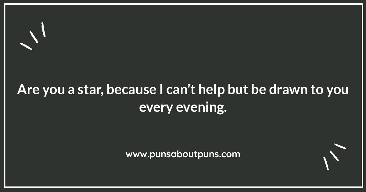 Romantic Evening Puns: Adding Spark to Your Night