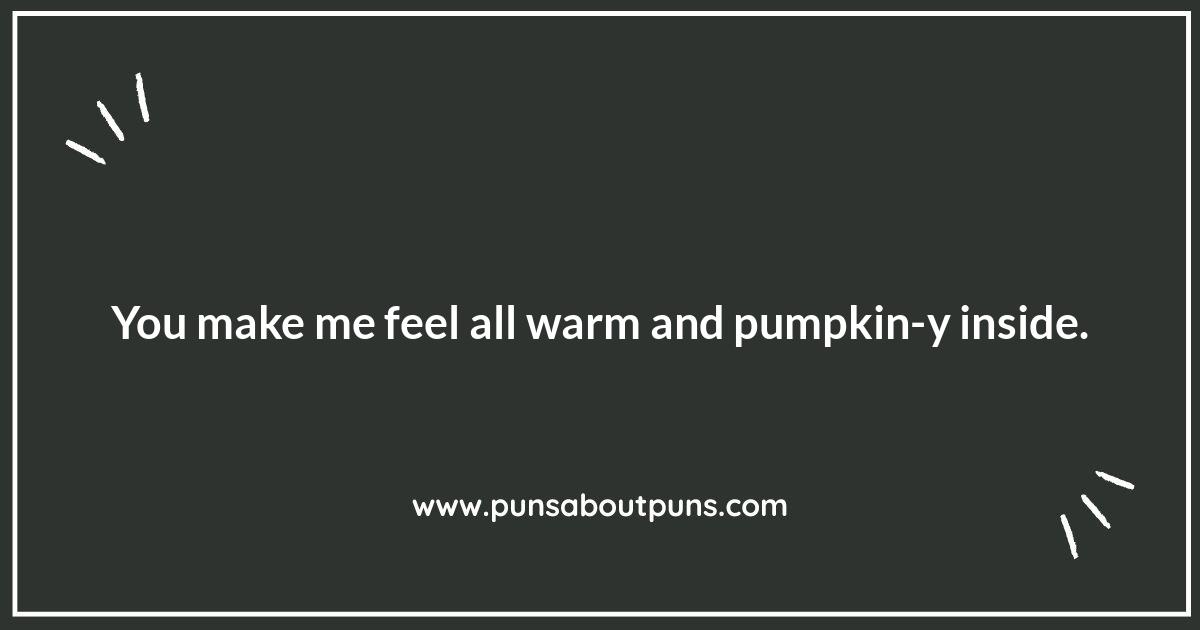 Romantic Pumpkin Puns: Spice Up Your Sweetie