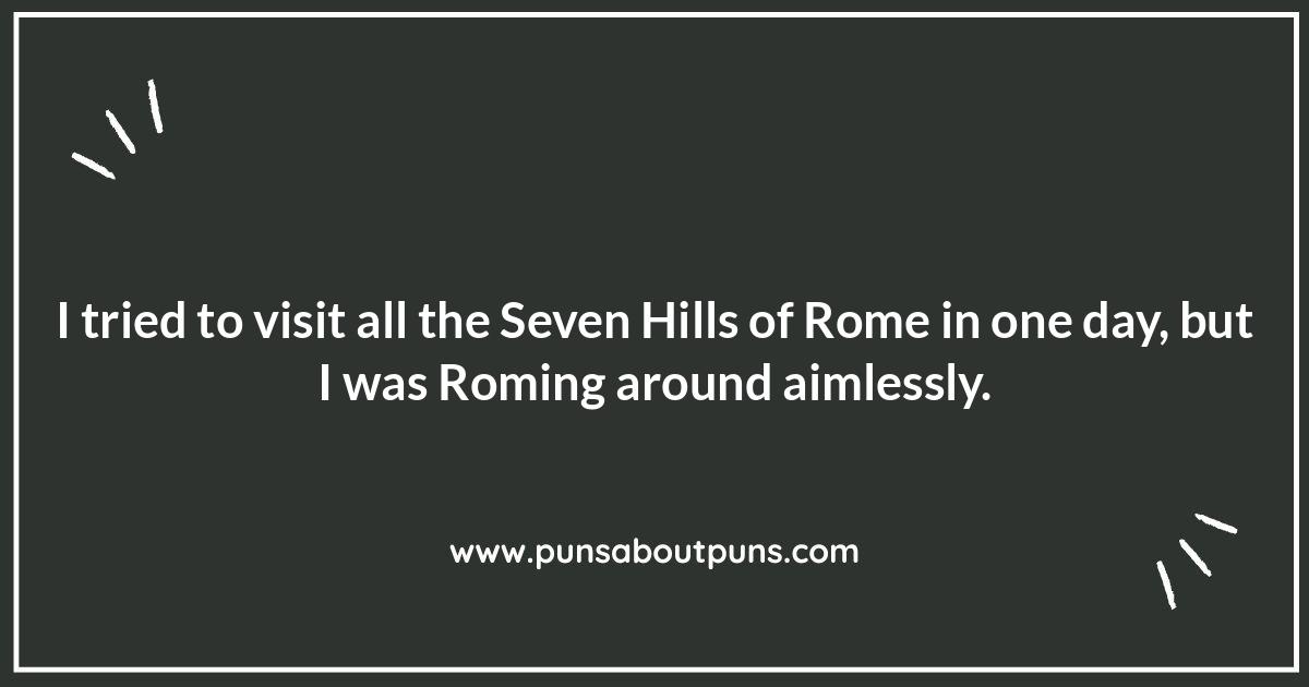 Rome Puns: A Gladiator