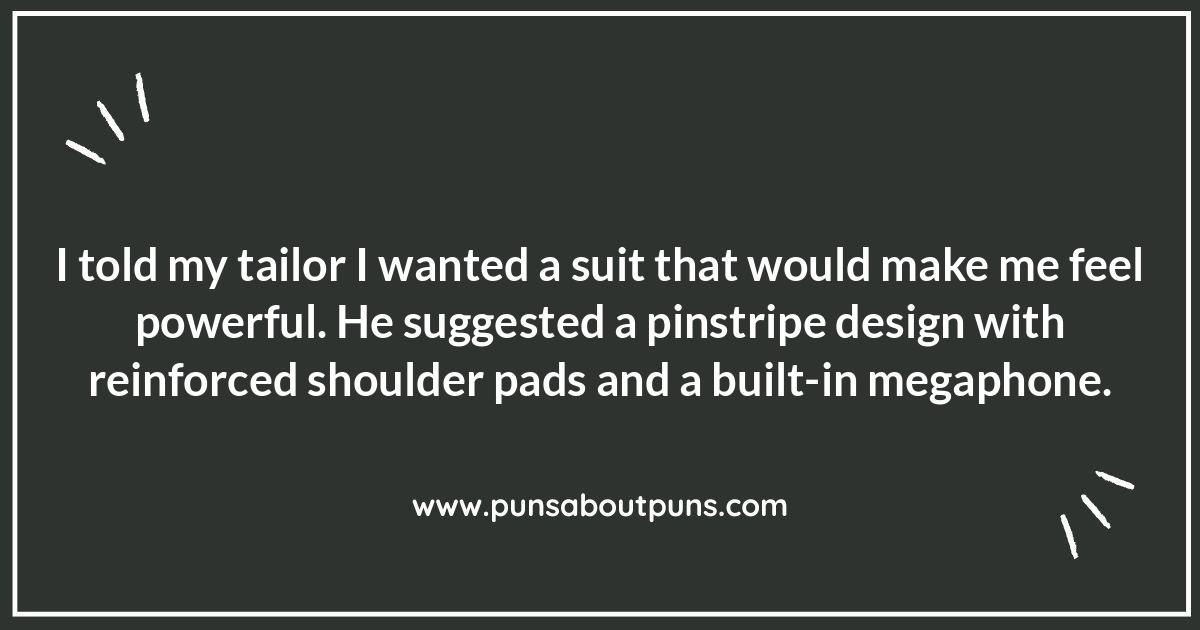 Running Stitches: Long-Form Fashion Designer Jokes