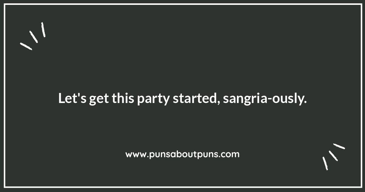 Sangria Puns: A Fruity Good Time