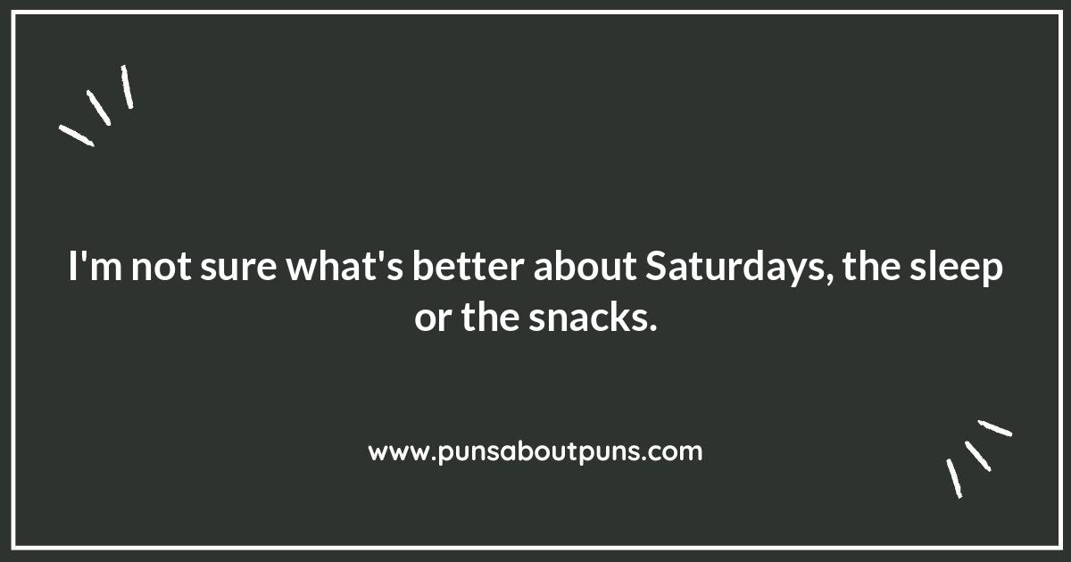 Saturday Puns: A Comedian