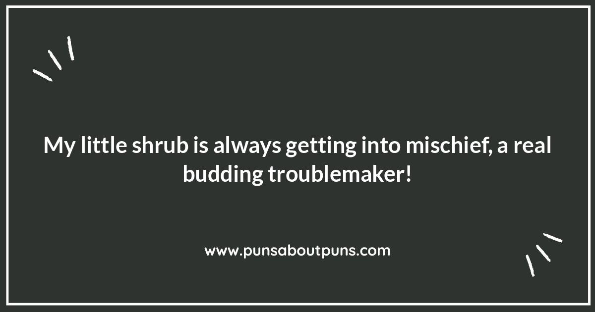 Shrub Puns and Kids: Getting Youngsters Involved in Garden Giggles