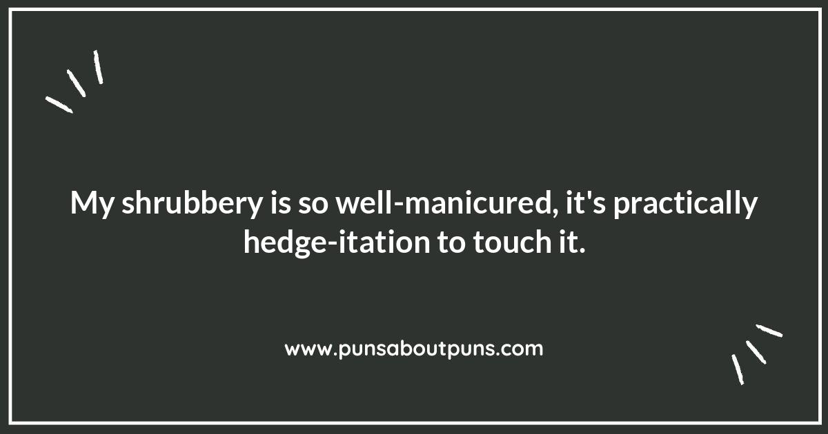 Shrub Puns for Every Occasion: From Gardens to Parties