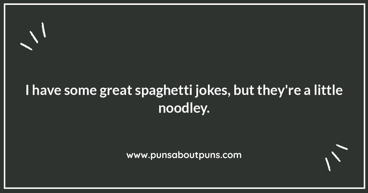 Spaghetti Puns: A Deliciously Cheesy Collection