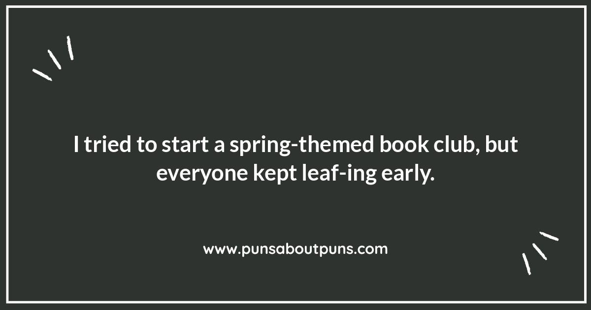 Spring Puns for Gardeners: Plant Some Humor
