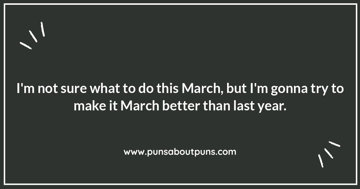 Spring into Laughter: March Puns for a Blooming Good Time