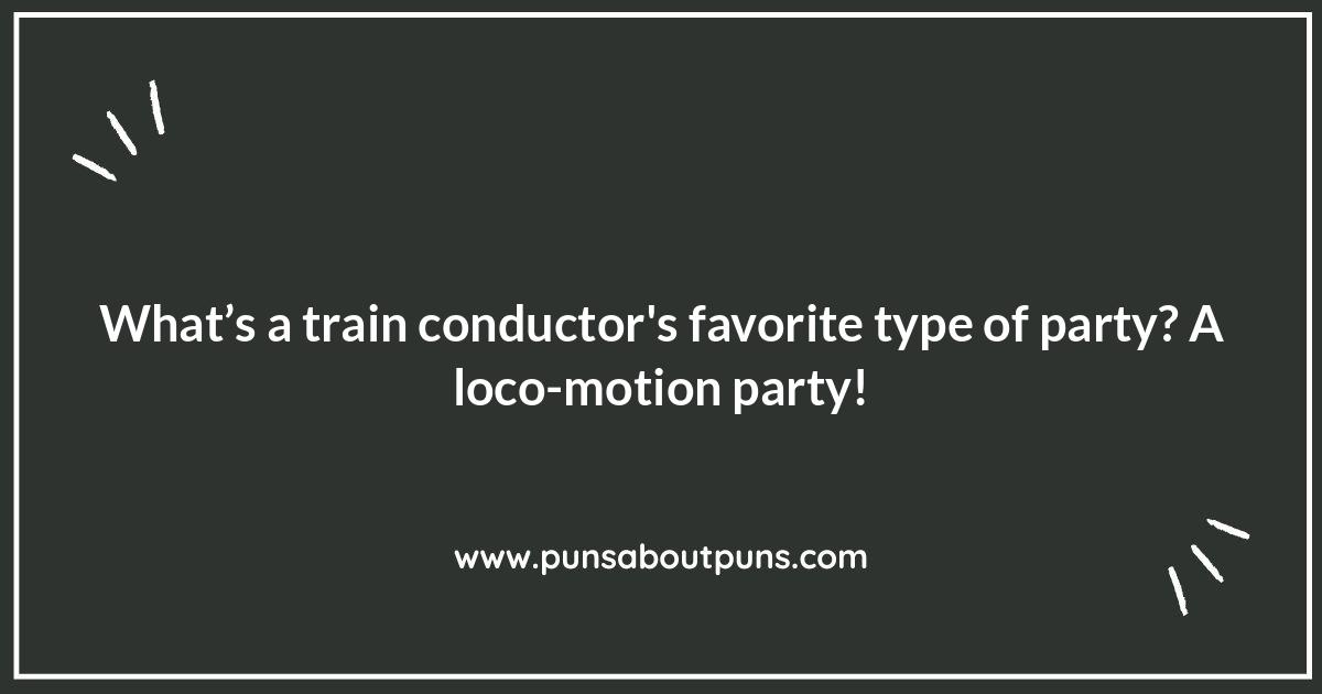 Steamrolled by Humor: The Origin of Train Conductor Puns