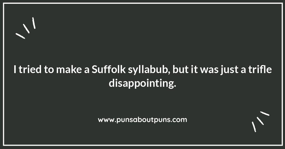 Suffolk Food Puns: A Taste of Humour