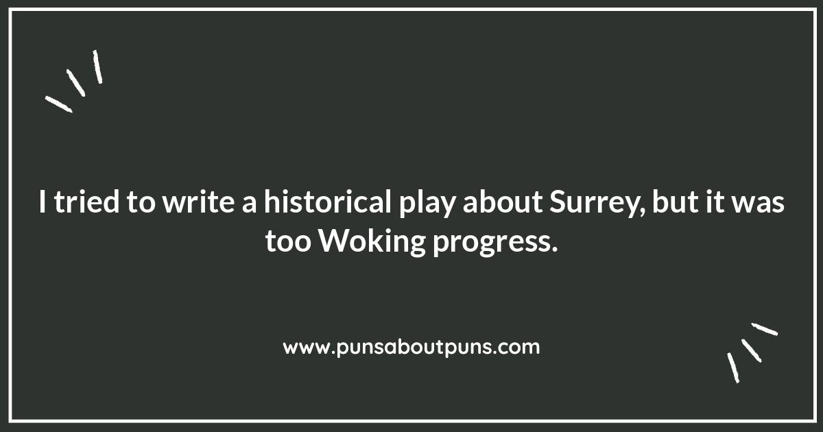 Surrey History Puns: A Blast from the Past