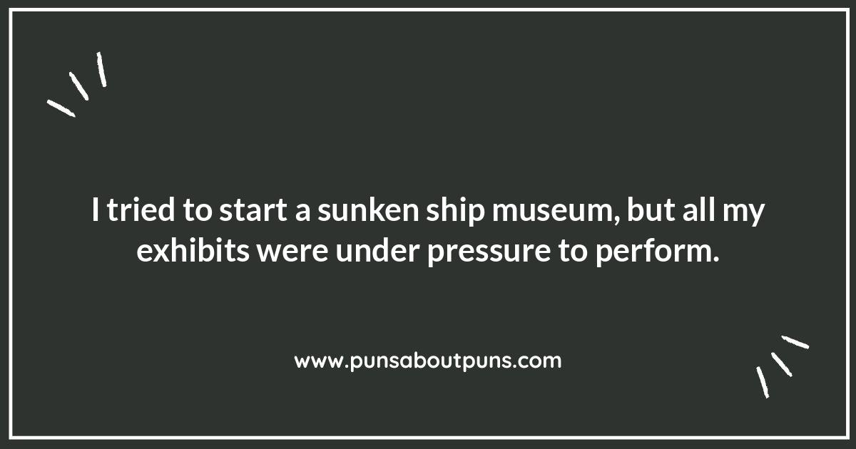 The Art of Sinking Puns: Crafting a Watery Wisecrack