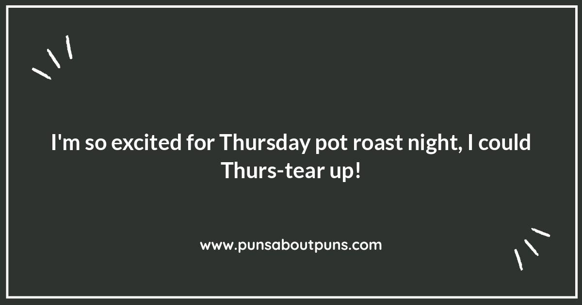Thursday Food Puns: A Delicious Dose of Laughter