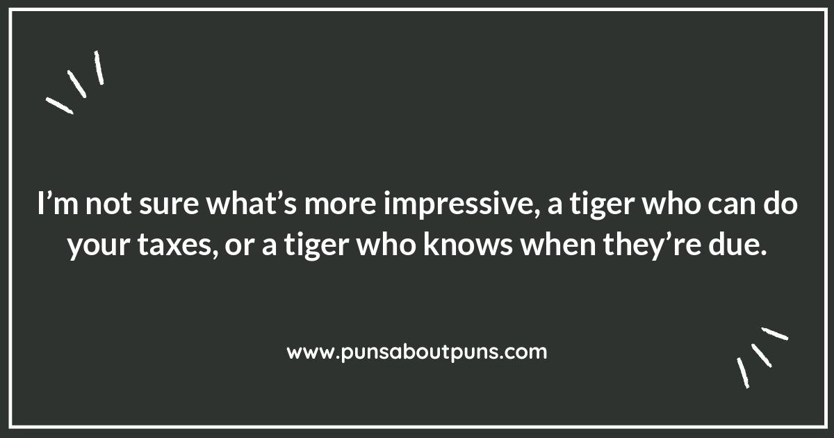 Tiger One-Liners: Quick and Hilarious