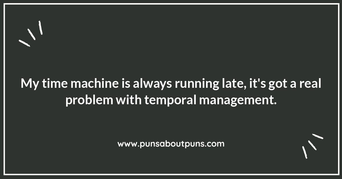 Time-Bending Banter: Creative Wordplay in Time Travel Jokes