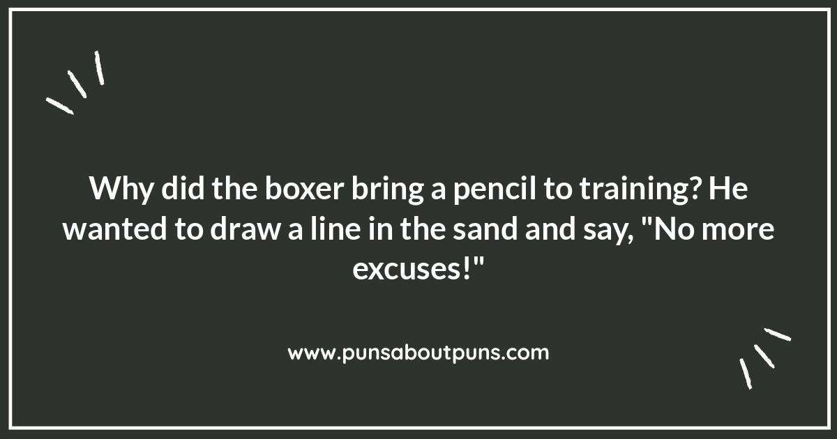Training Your Funny Bone: Boxer Puns About Gym Life