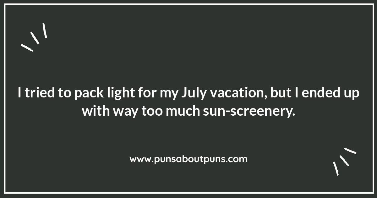 Travel Jokes: July Puns on Vacation