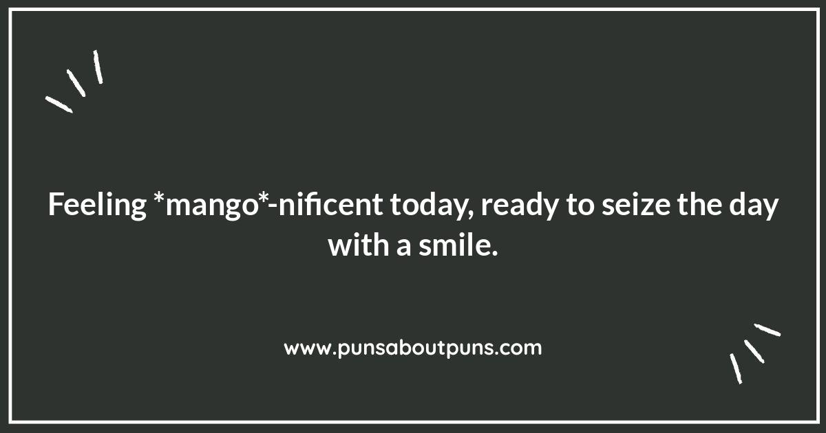 Tropically Hilarious: Best Mango Puns Online