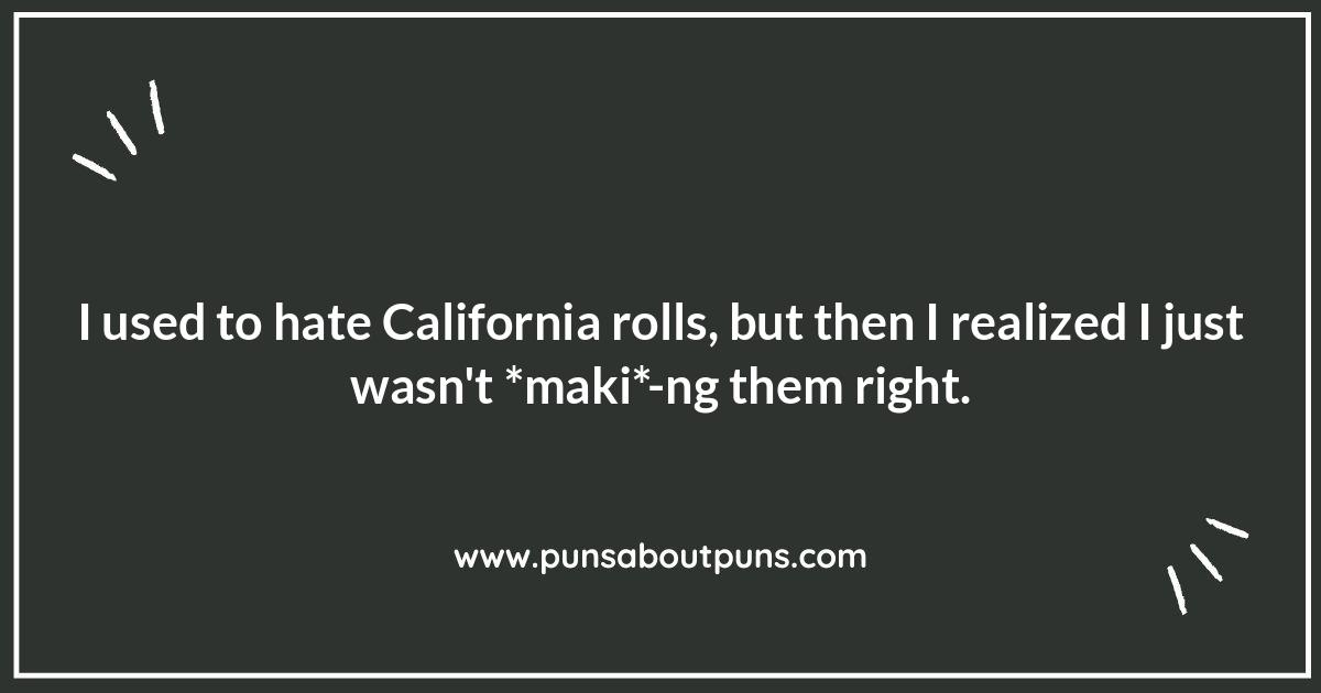 Unagi-maginably Funny: Dark Humor Sushi Puns