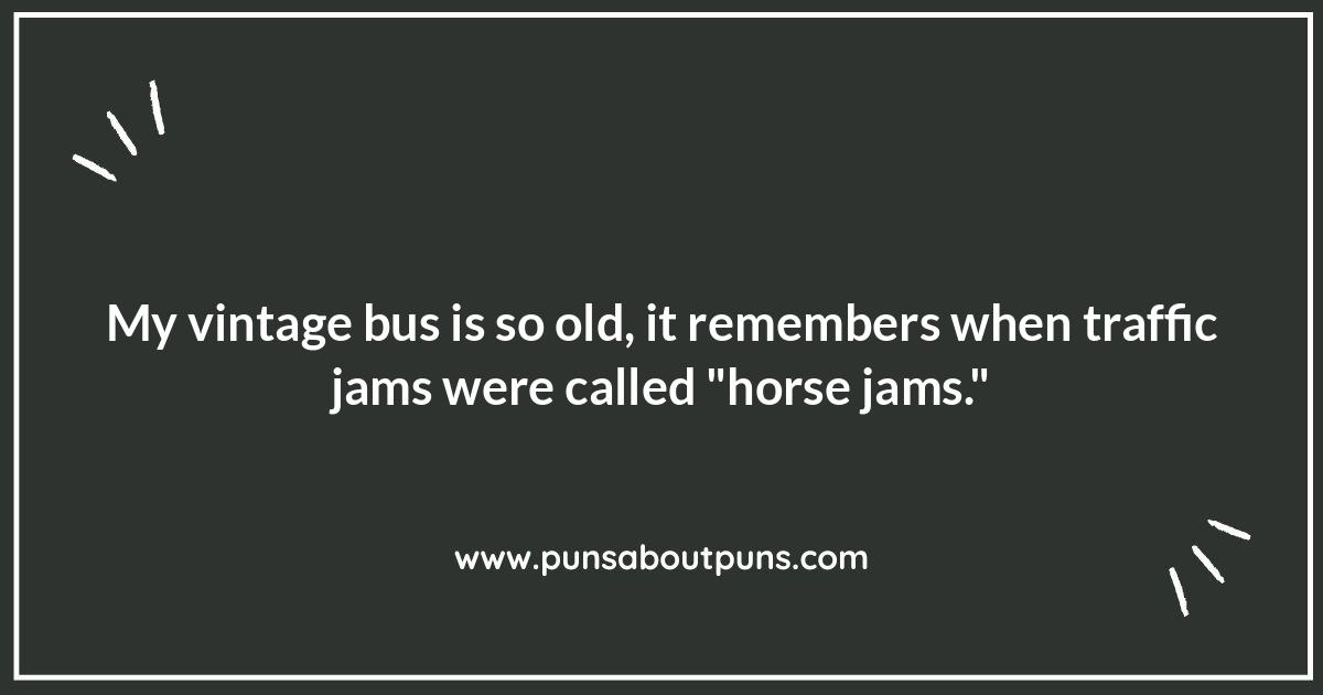 Vintage Bus Puns: Classic Humor on Four Wheels
