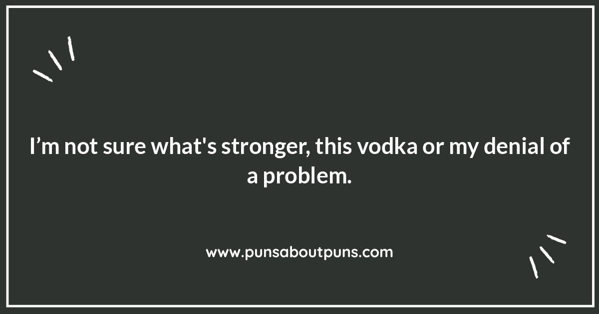 Vodka Puns: A Spirited Guide to Laughter