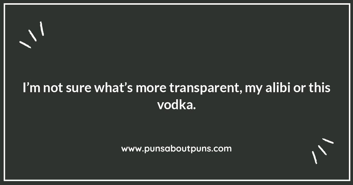 Vodka Puns for Parties: Raising the Bar on Entertainment
