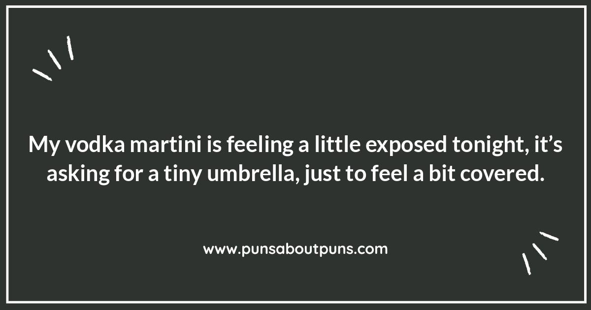 Vodka vs. Gin: Martini Humor