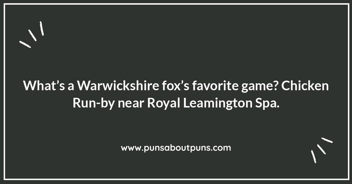 Warwickshire Place Name Puns: Get Your Geography Giggles