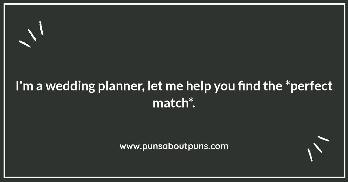 Wedding Planner Puns: Say