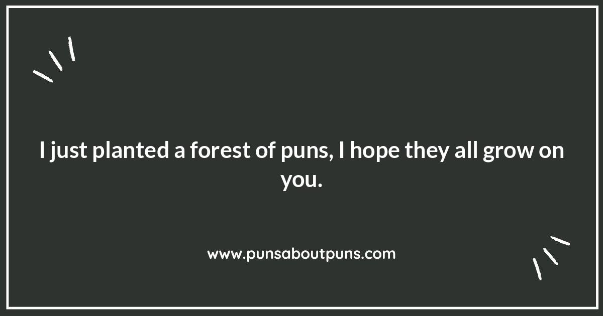 Wood You Believe It: Unbelievably Funny Tree Puns