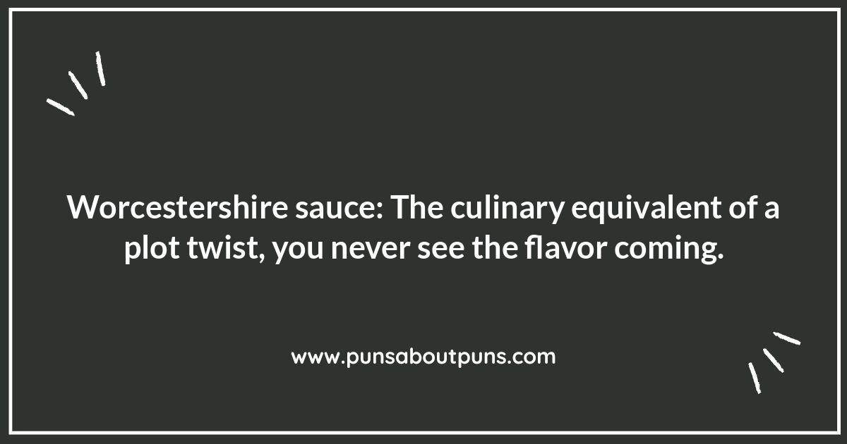 Worcestershire Sauce Puns: Condiment Comedy Gold