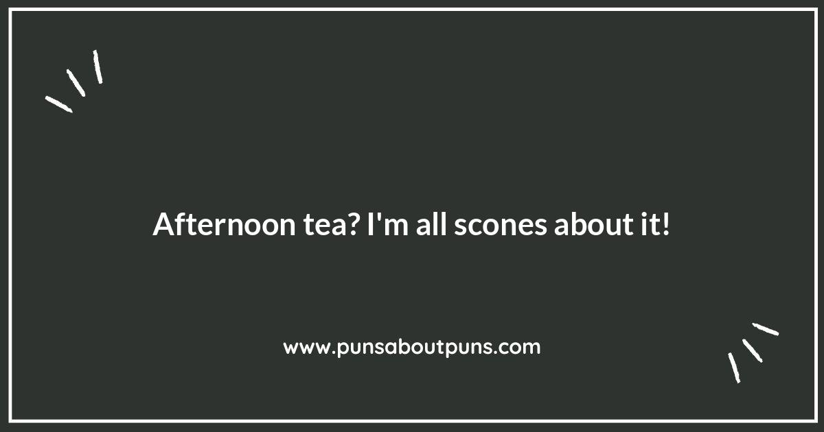 Afternoon Tea Puns: Scone Miss These