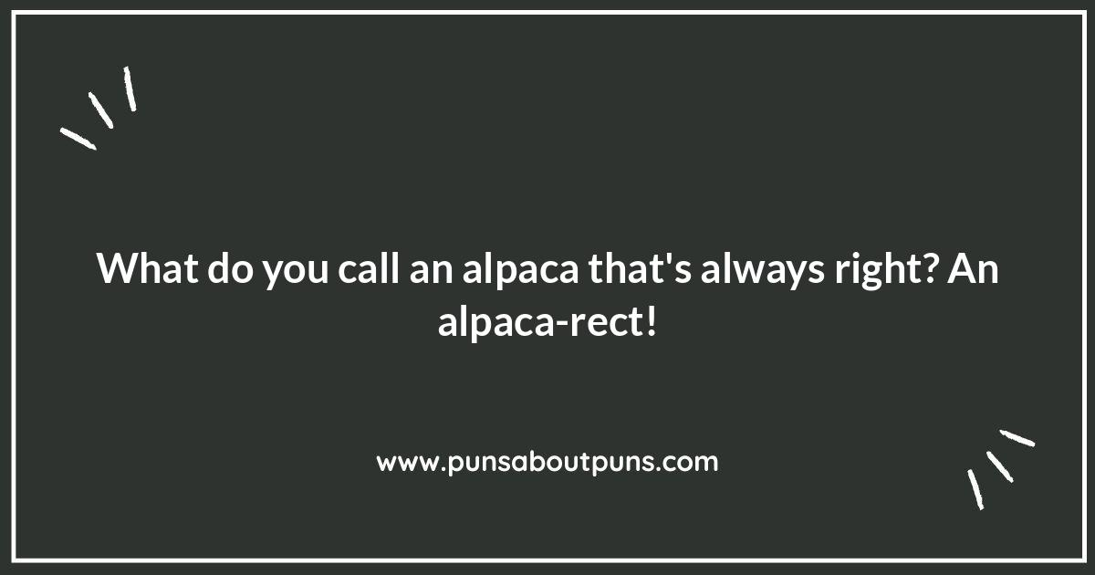 Alpaca Puns and Wordplay: A Comical Compendium