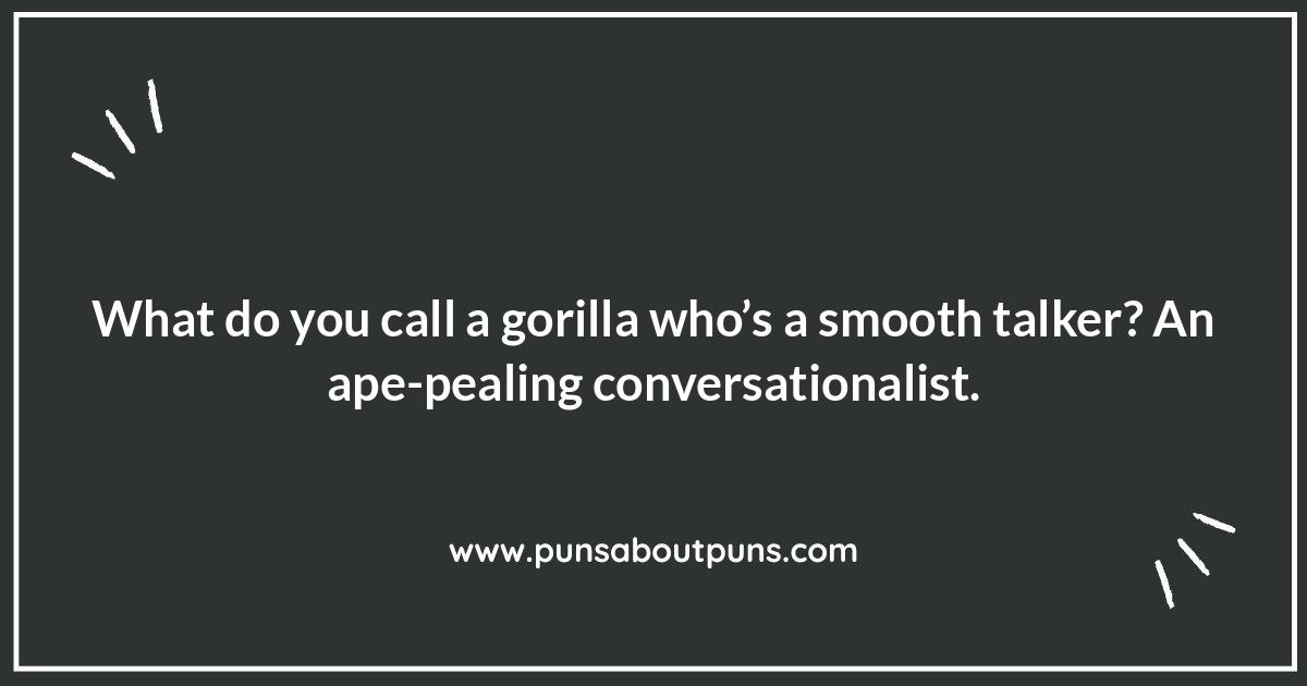 Ape-solutely Hilarious: Gorilla Puns for Kids